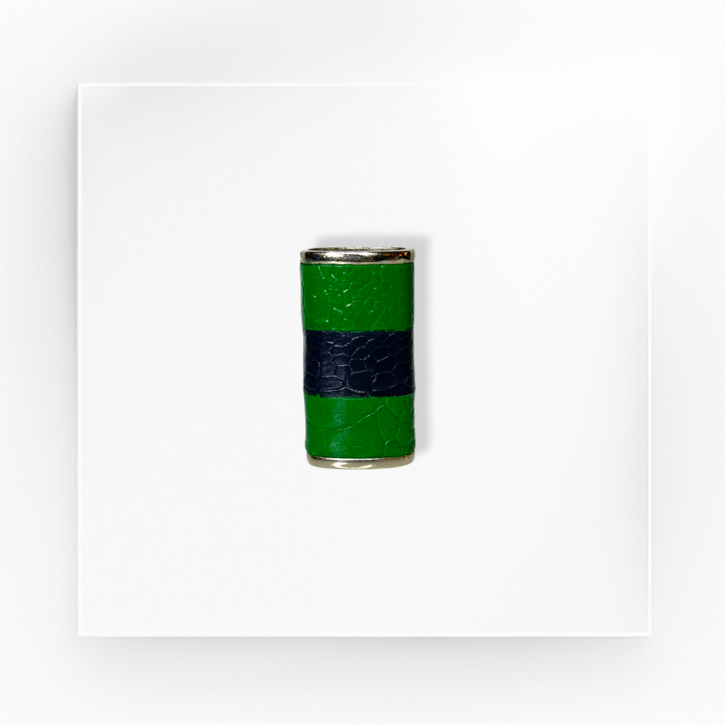 striped ostrich leg lighter case (sm)