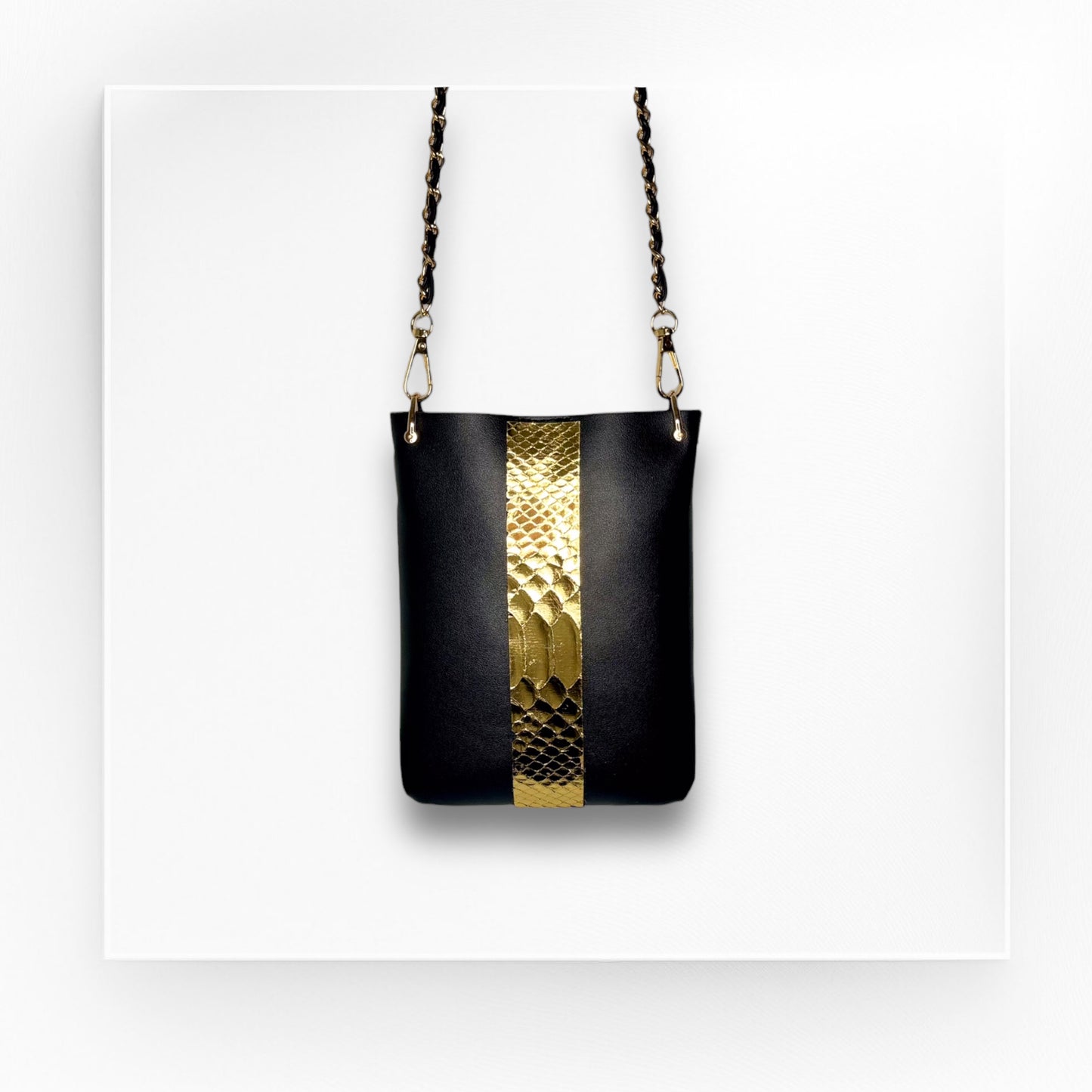 coco crossbody bag with chain