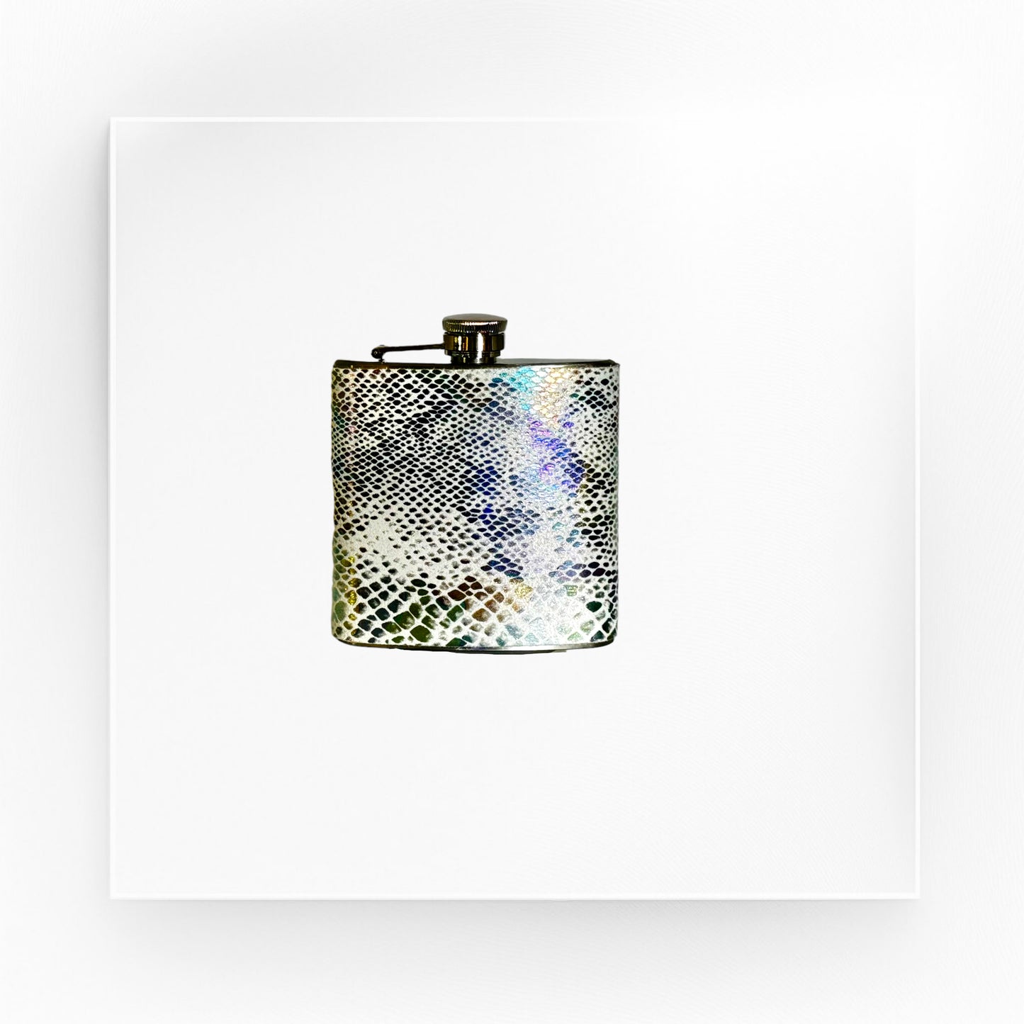 vegan leather flask